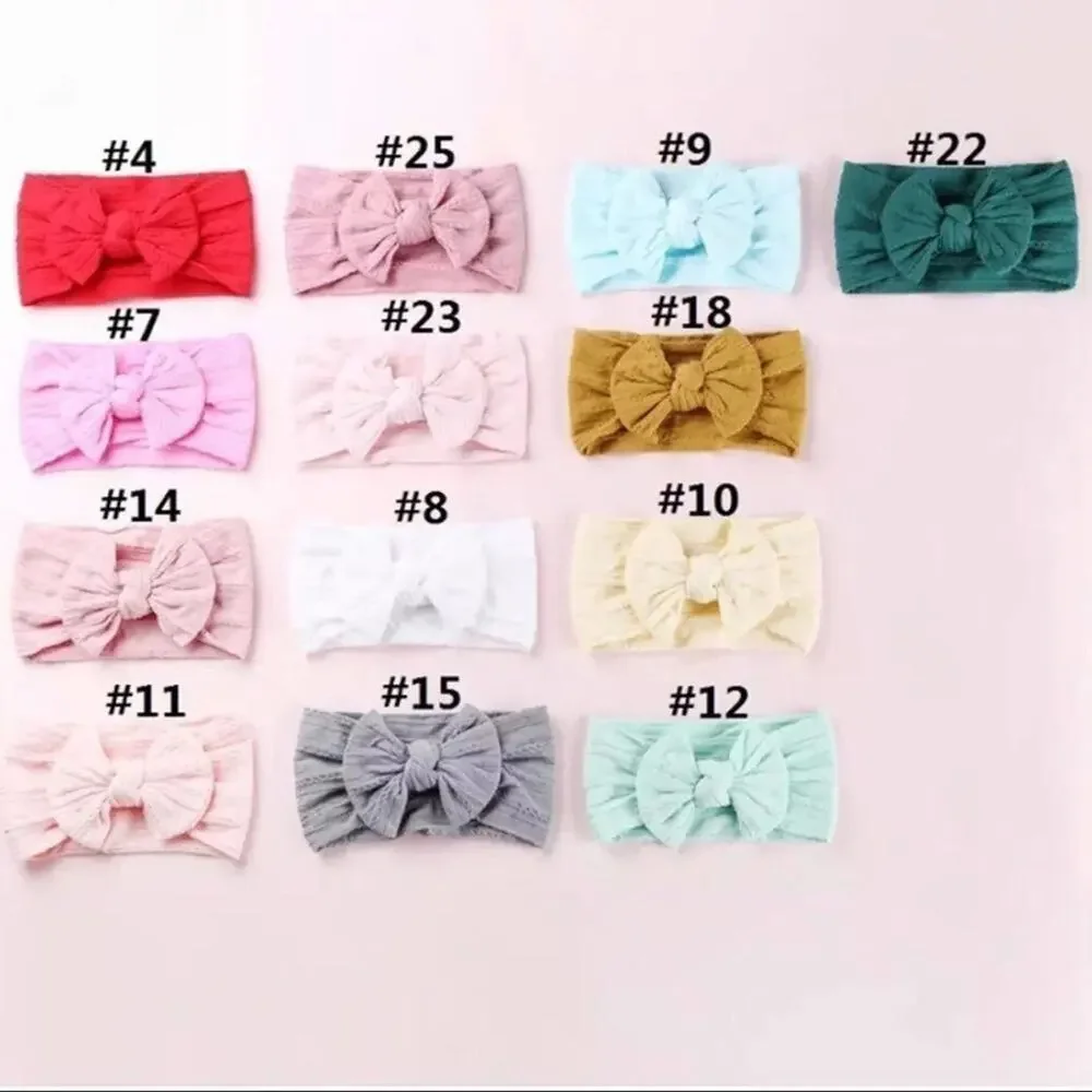 New Fashionable colors of baby head bands gold 0-6